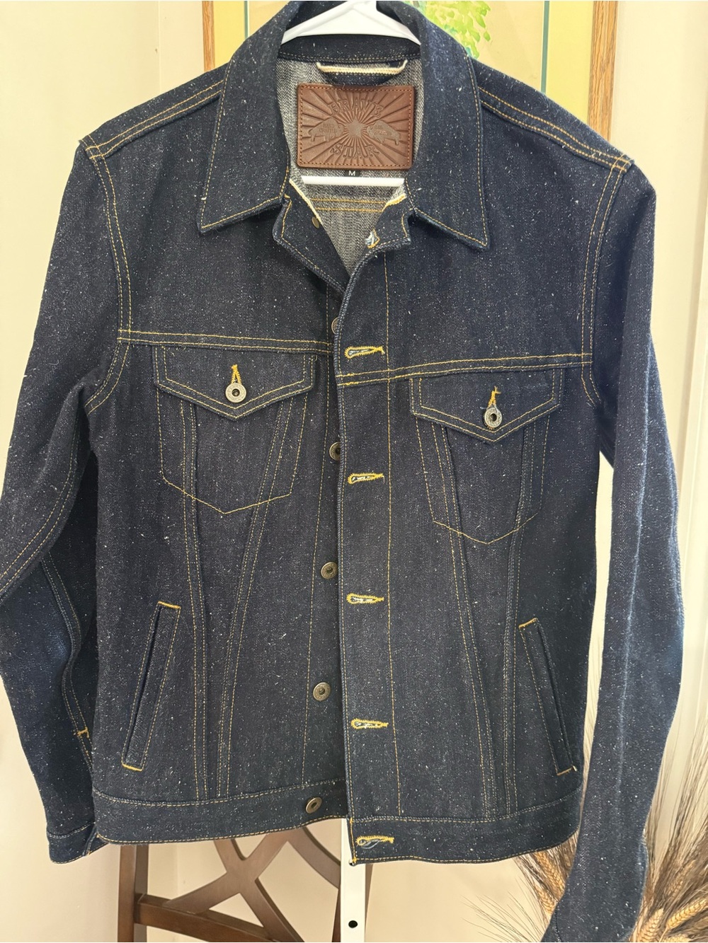 Brave Star Selvage Ironside Denim Jacket. Great Preloved. Size M.